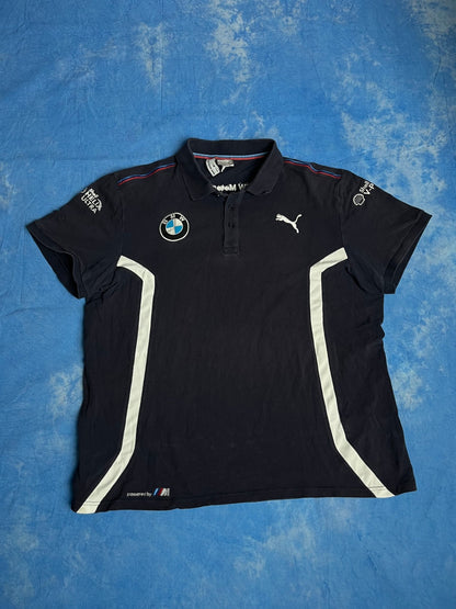 Koszulka Polo Puma x BMW Motorsport 00s XXL | Piggy Boxer Vintage Shop