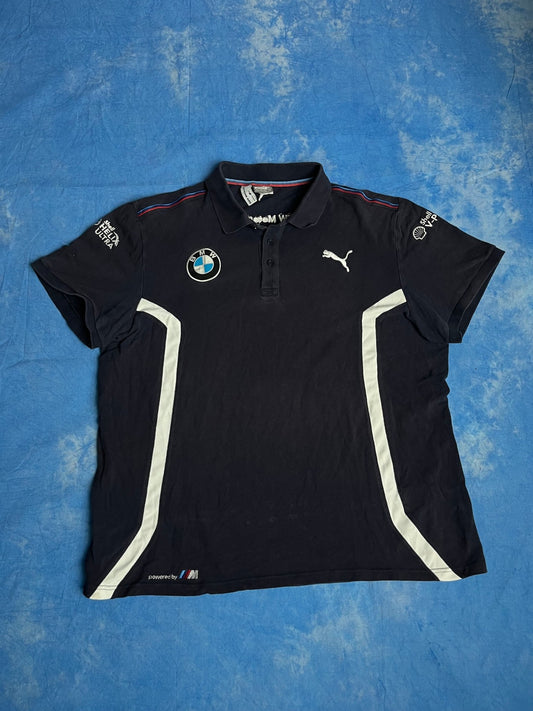 Koszulka Polo Puma x BMW Motorsport 00s XXL | Piggy Boxer Vintage Shop