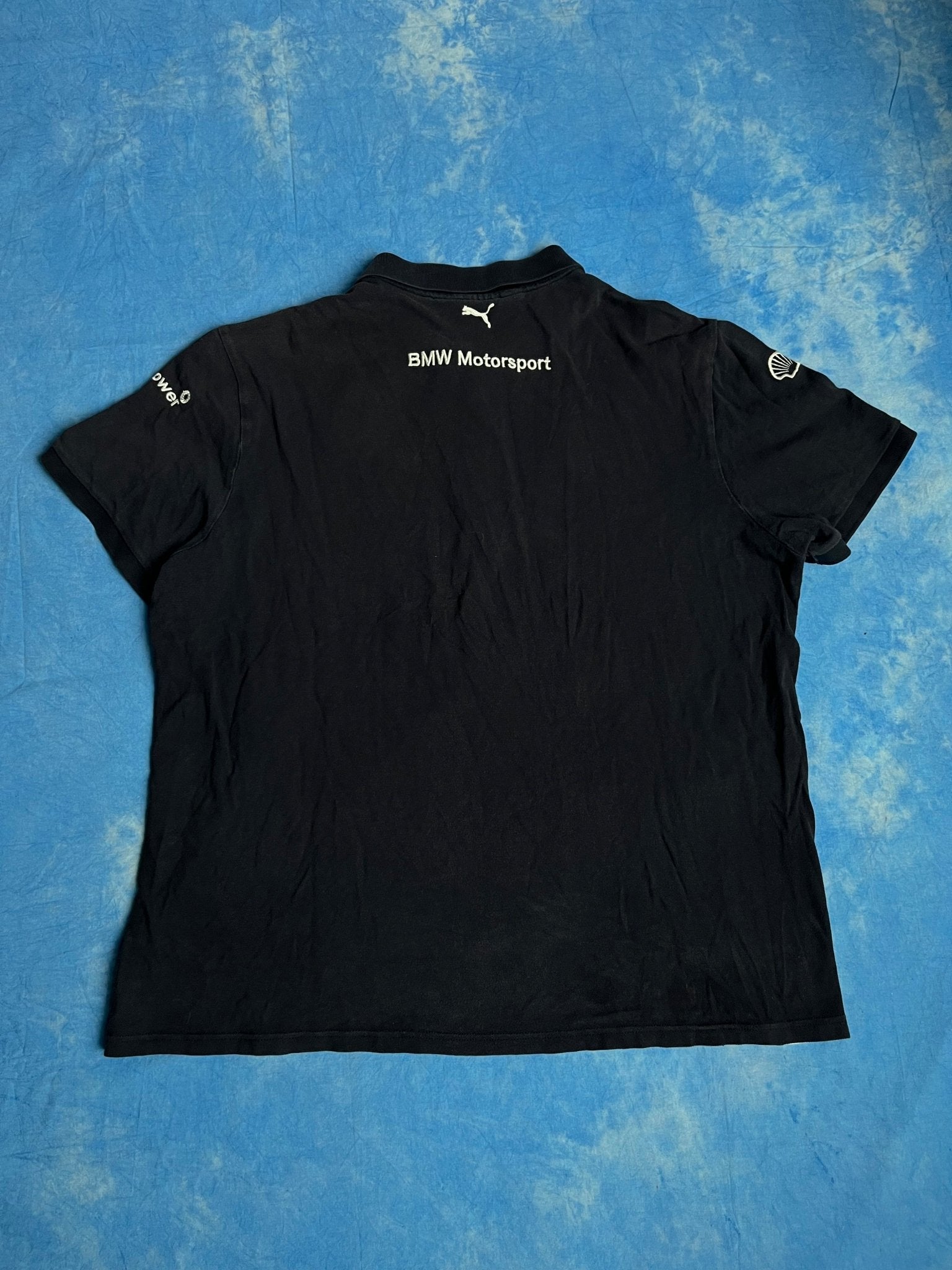 Koszulka Polo Puma x BMW Motorsport 00s XXL | Piggy Boxer Vintage Shop