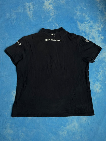 Koszulka Polo Puma x BMW Motorsport 00s XXL | Piggy Boxer Vintage Shop