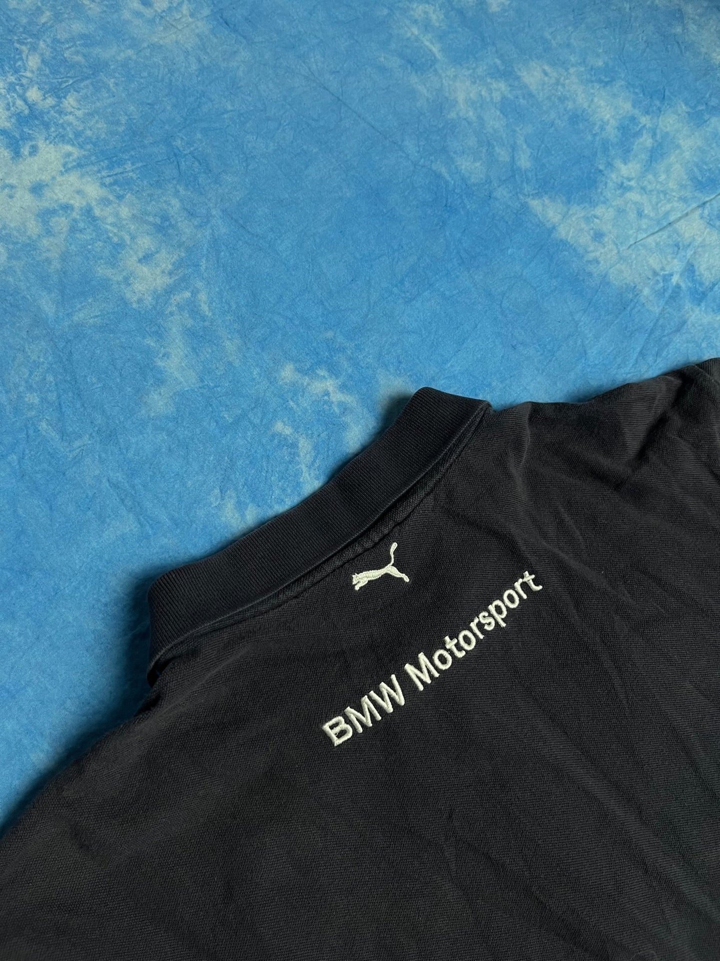 Koszulka Polo Puma x BMW Motorsport 00s XXL | Piggy Boxer Vintage Shop