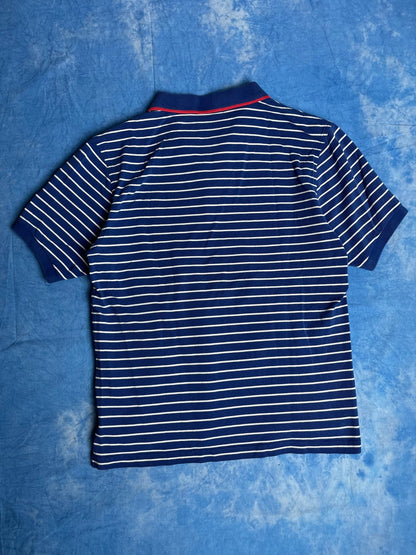 Koszulka Polo w Paski Fred Perry Cotton Pique 00s L | Piggy Boxer Vintage Shop