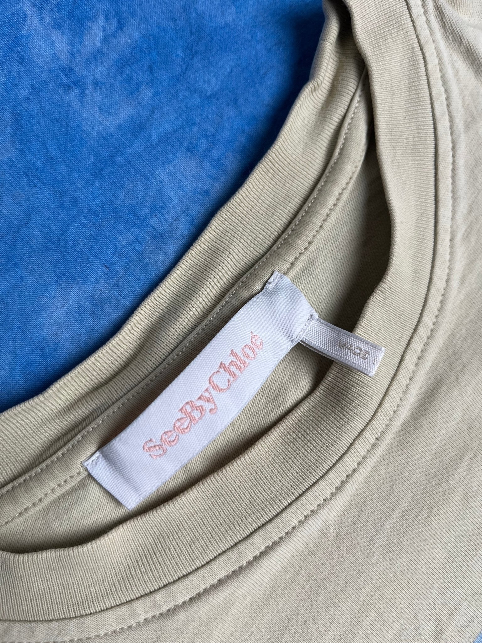 Koszulka See by Chloé Sleepy Beige M | Piggy Boxer Vintage Shop