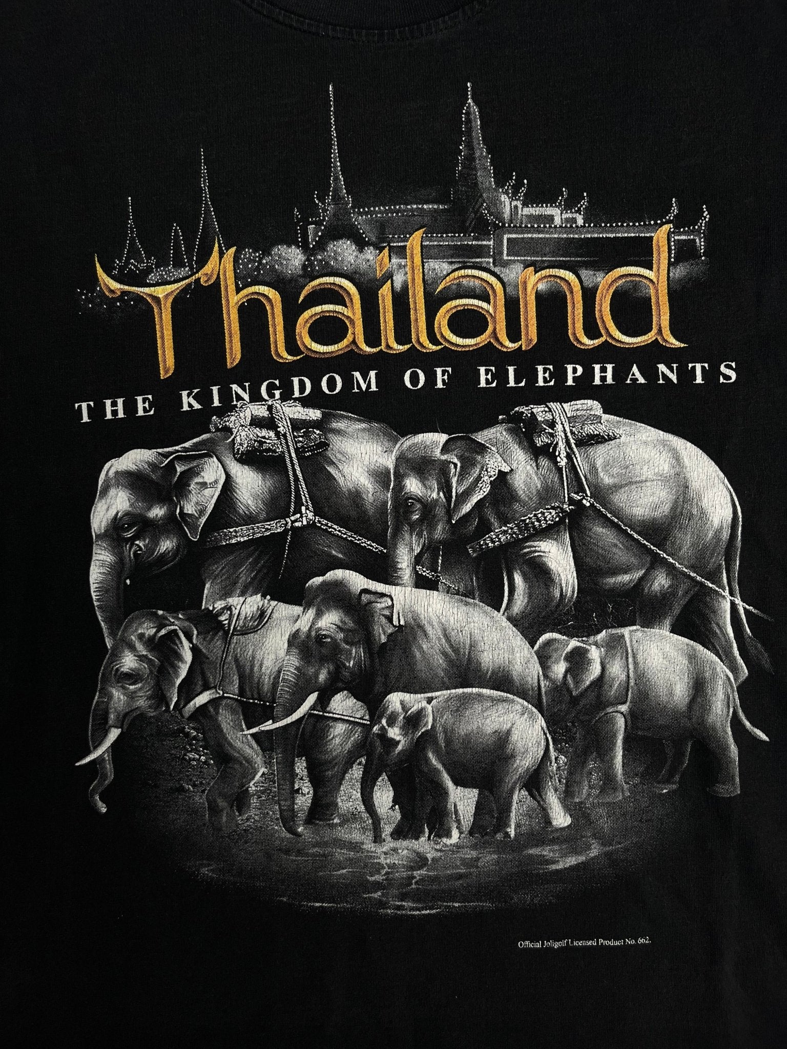 Koszulka Thailand The Kingdom of Elephants 00s M | Piggy Boxer Vintage Shop