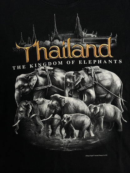 Koszulka Thailand The Kingdom of Elephants 00s M | Piggy Boxer Vintage Shop