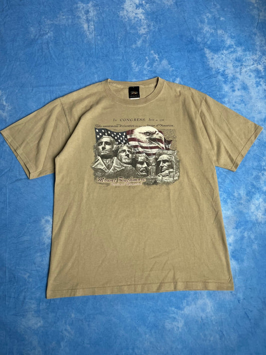 Koszulka The Mount Rushmore USA 00s L | Piggy Boxer Vintage Shop