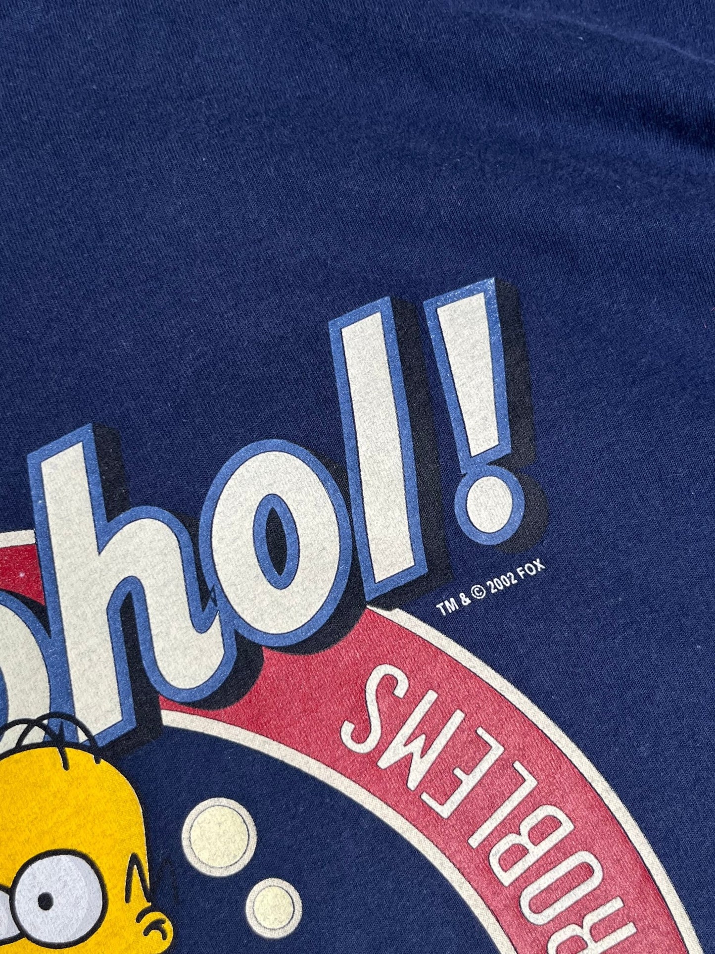 Koszulka The Simpsons To Alcohol! 2002 XL | Piggy Boxer Vintage Shop