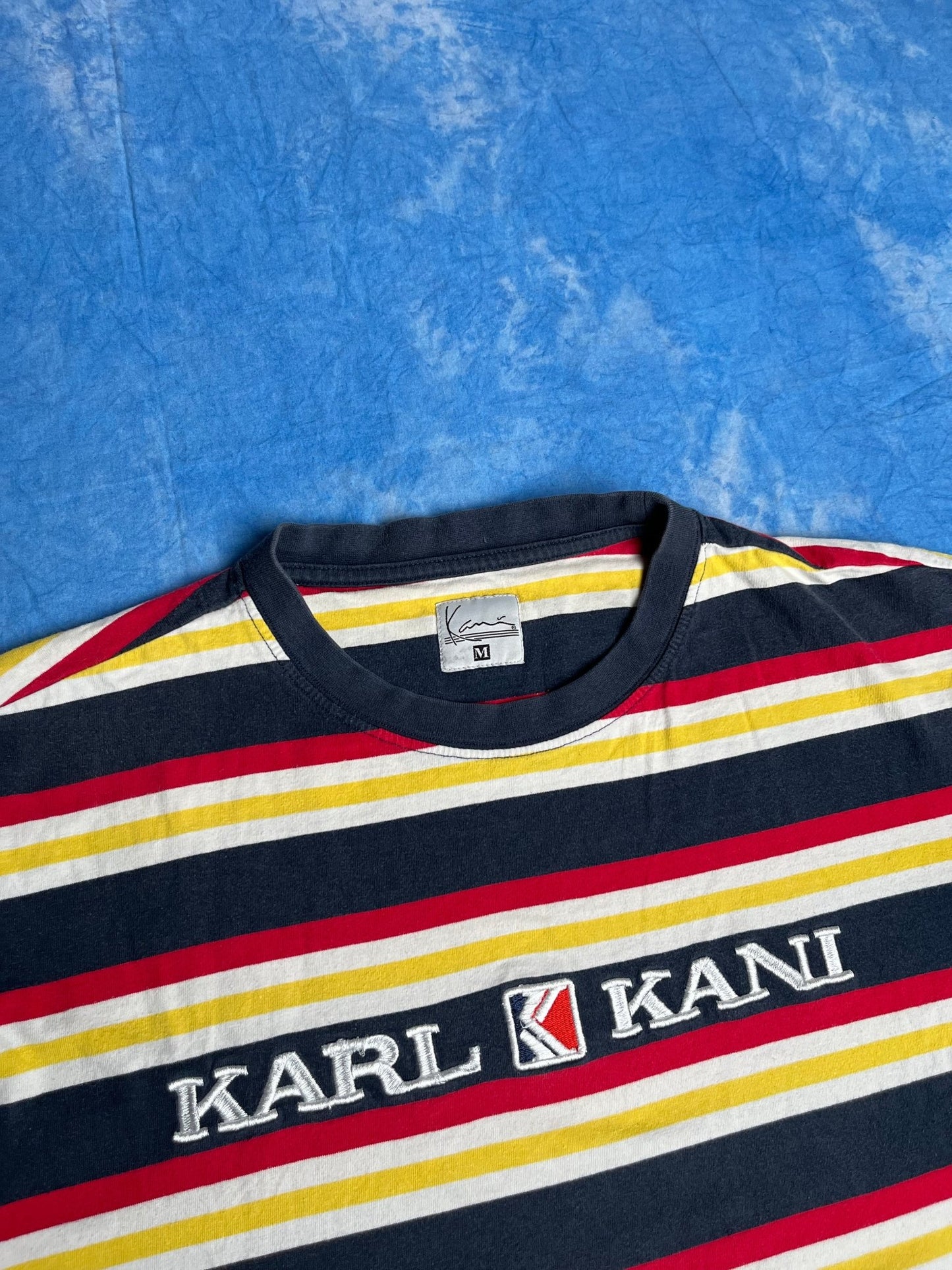 Koszulka w Paski Karl Kani M | Piggy Boxer Vintage Shop