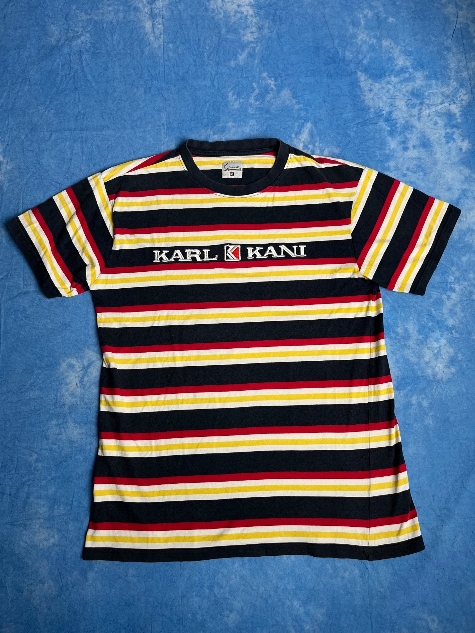 Koszulka w Paski Karl Kani M | Piggy Boxer Vintage Shop