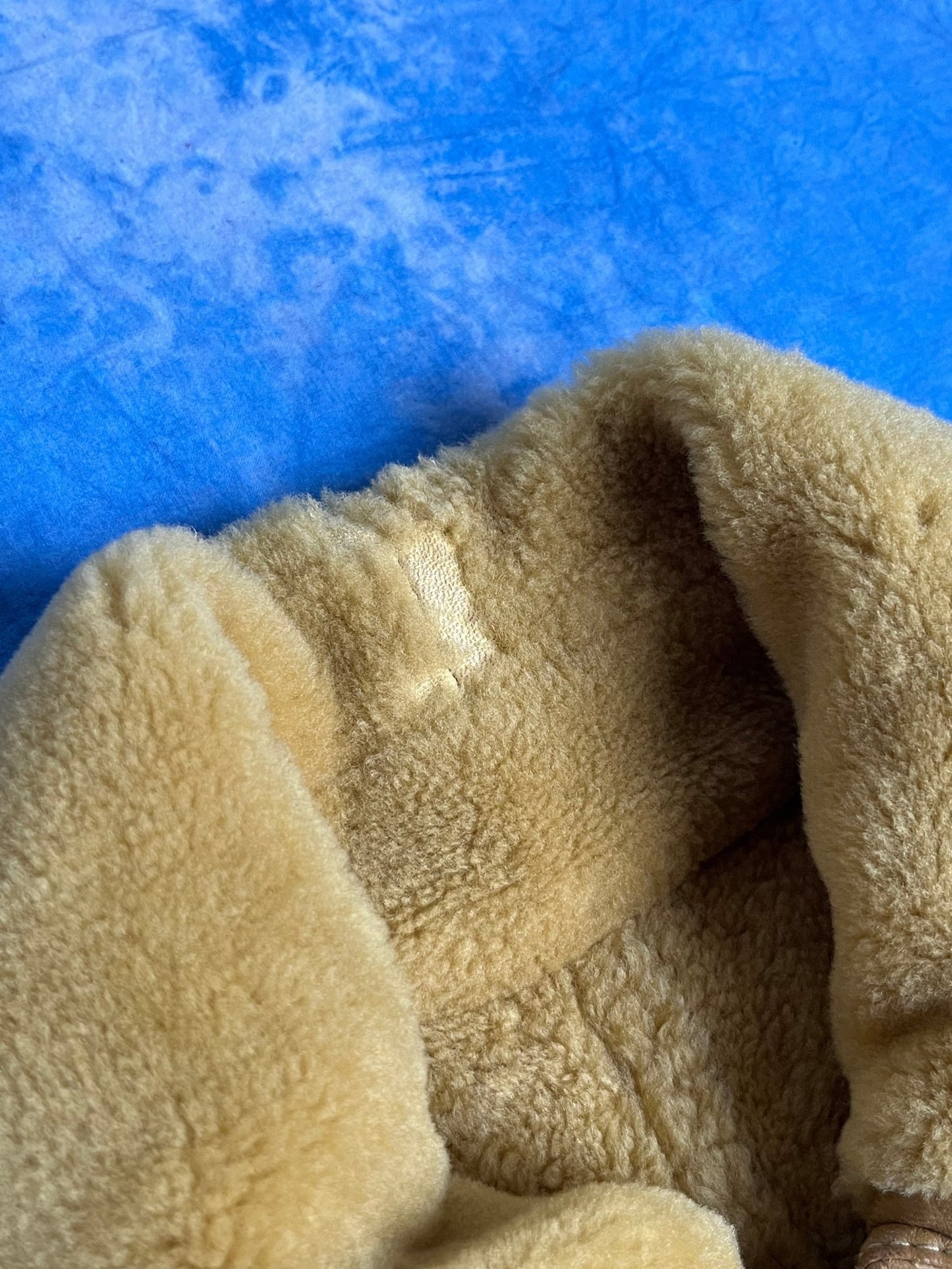 Kożuch z Owczej Skóry Gianni Versace Wybiegowy 80s XL | Piggy Boxer Vintage Shop