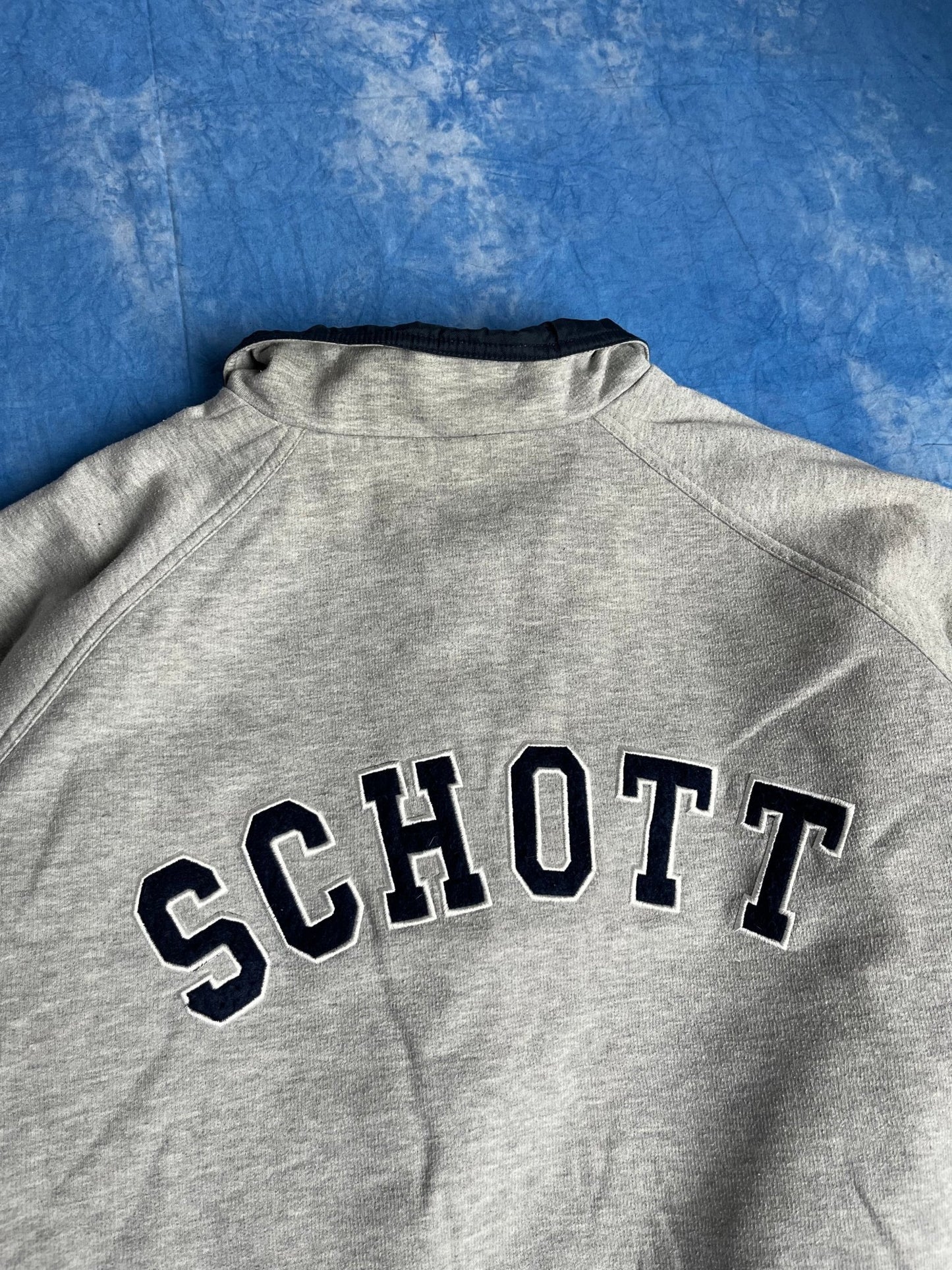 Kurtka Bomberka Dwustronna Schott USA 90s XL | Piggy Boxer Vintage Shop