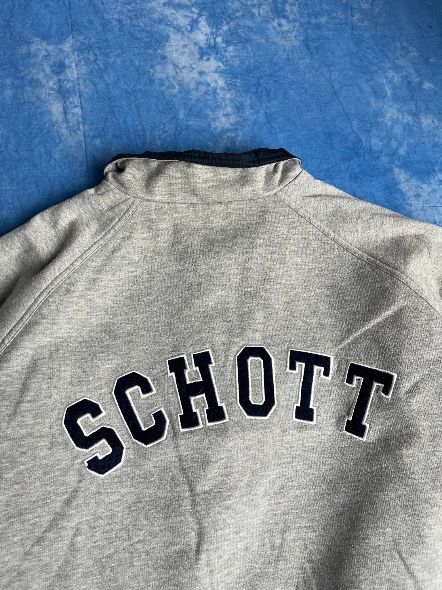 Kurtka Bomberka Dwustronna Schott USA 90s XL | Piggy Boxer Vintage Shop