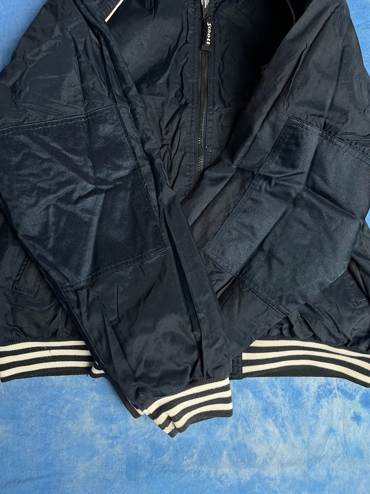 Kurtka Bomberka Dwustronna Schott USA 90s XL | Piggy Boxer Vintage Shop