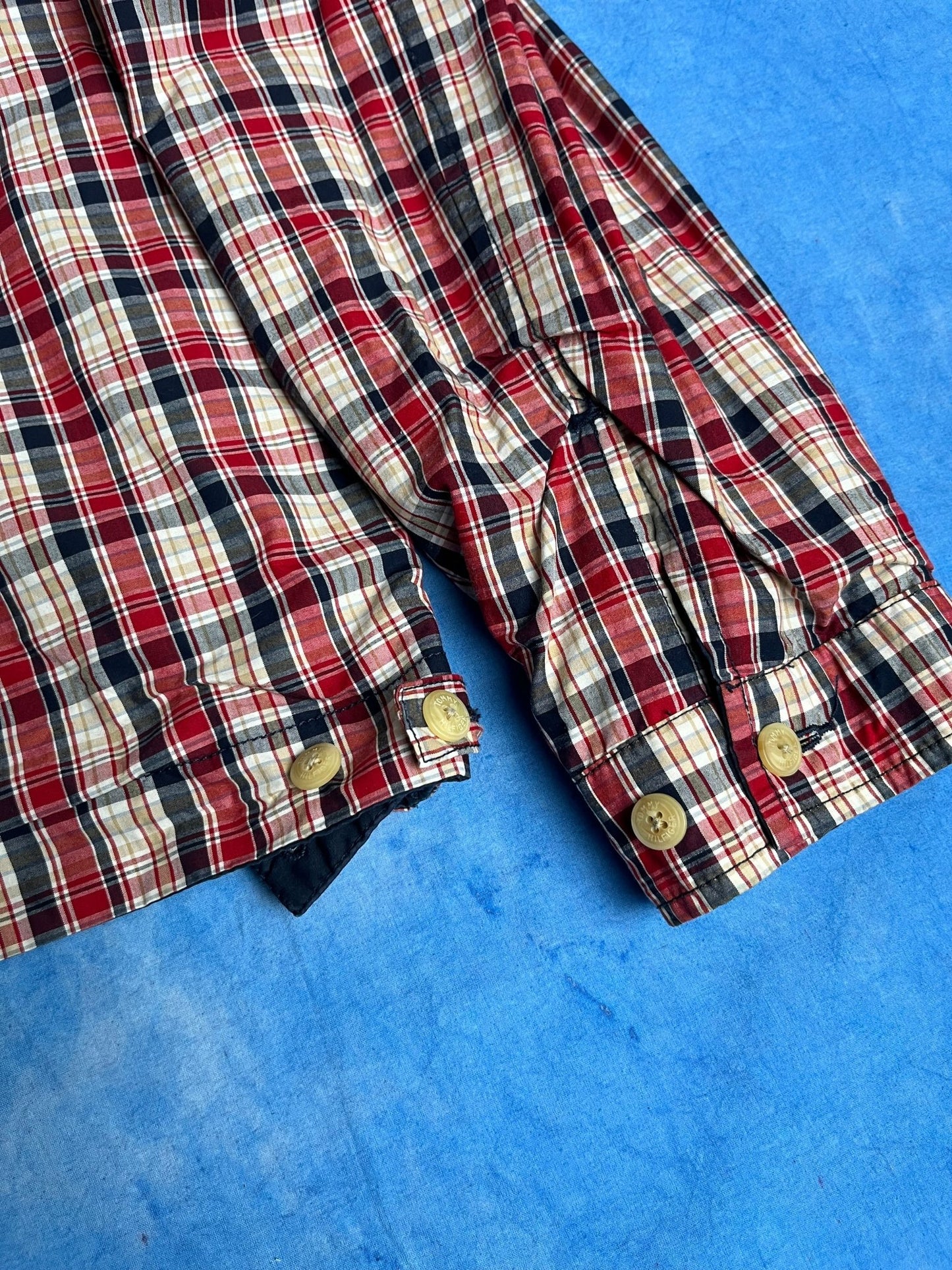 Kurtka Dwustronna Harringtonka Tommy Hilfiger 00s L | Piggy Boxer Vintage Shop