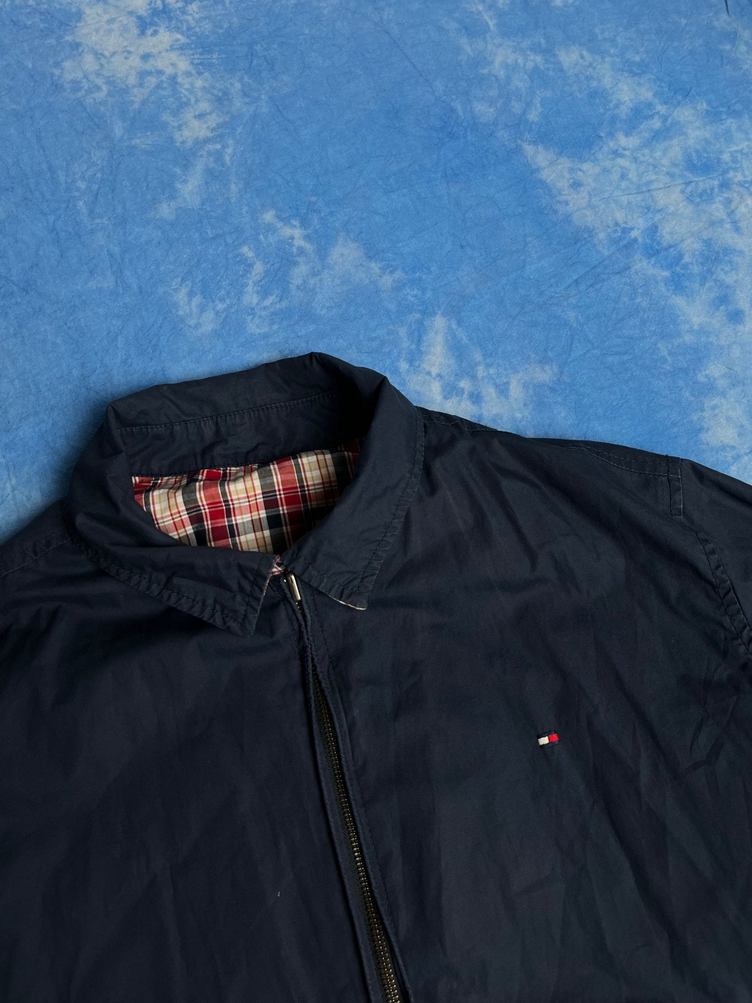 Kurtka Dwustronna Harringtonka Tommy Hilfiger 00s L | Piggy Boxer Vintage Shop