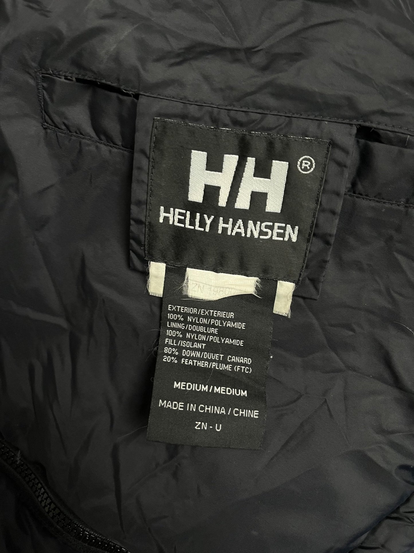 Kurtka Dwustronna Puchowa Helly Hansen 90s M | Piggy Boxer Vintage Shop