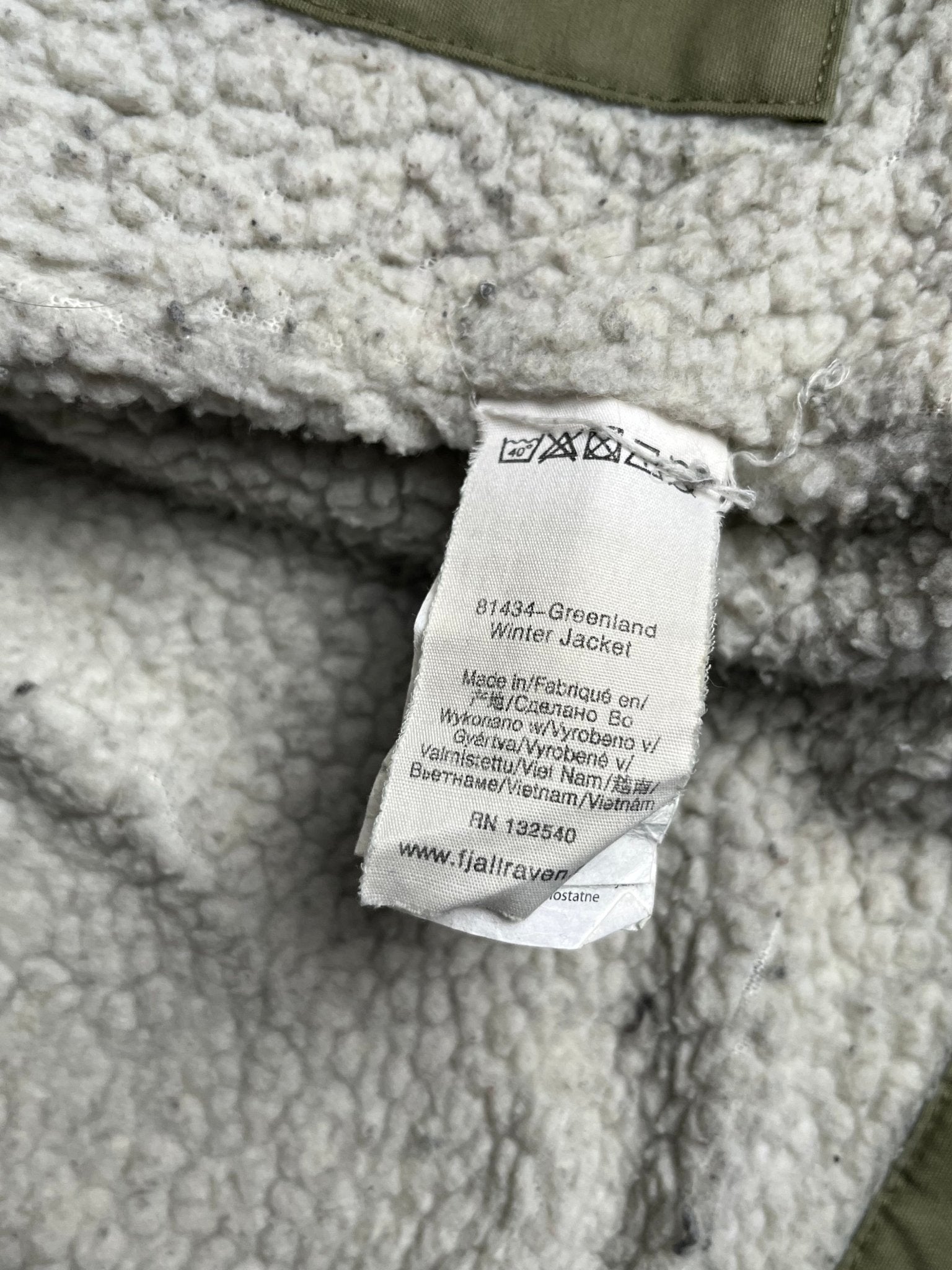 Kurtka Parka Fjallraven Greenland Winter Jacket G - 1000 S | Piggy Boxer Vintage Shop