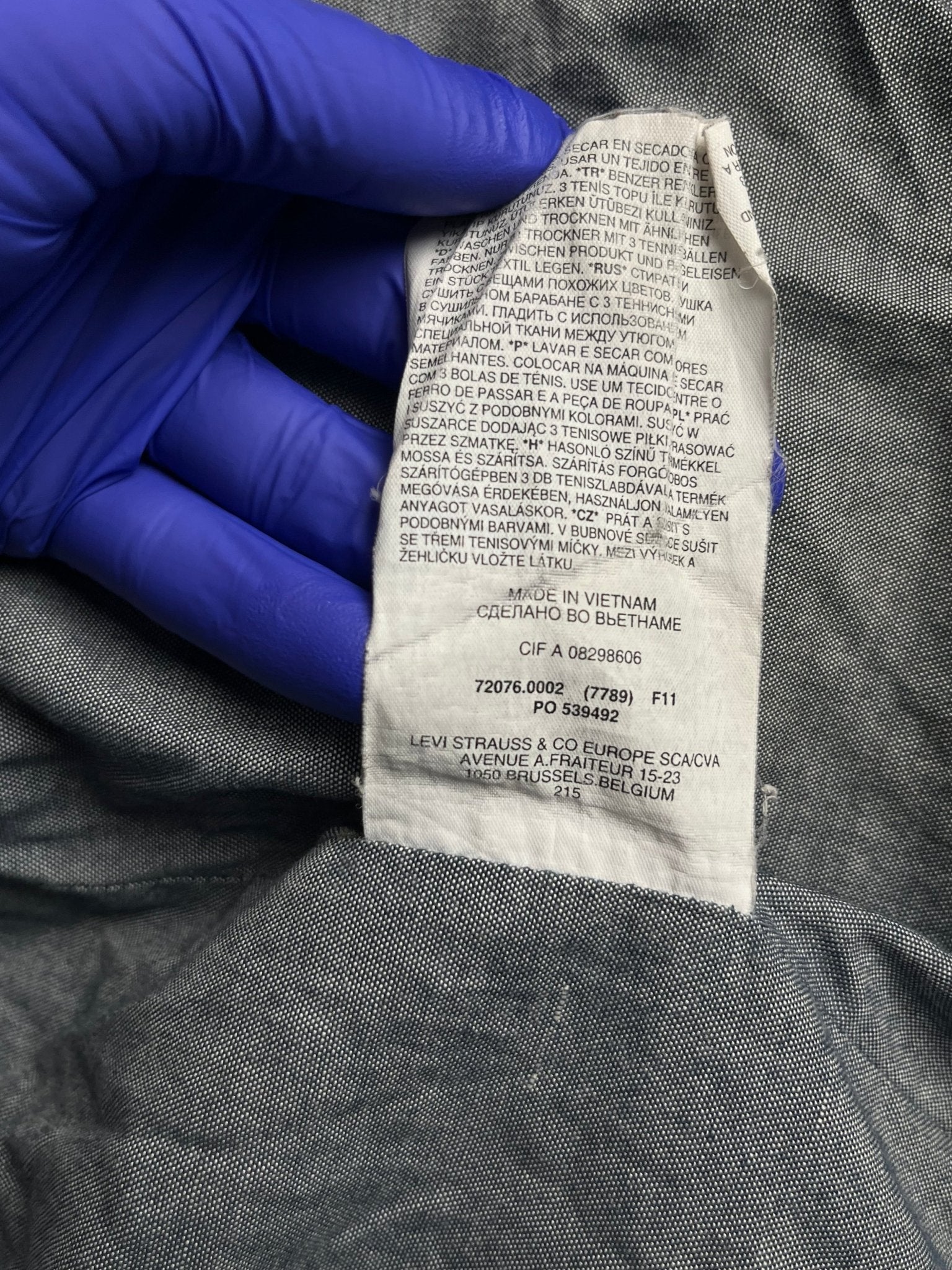 Kurtka Parka Puchowa Levi's F11 L | Piggy Boxer Vintage Shop