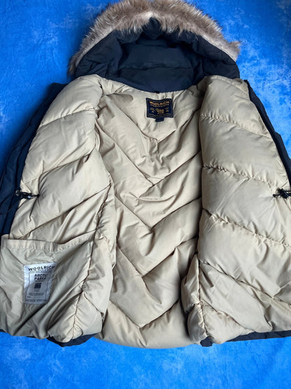 Kurtka Parka Puchowa Woolrich Arctic Parka 90s L | Piggy Boxer Vintage Shop
