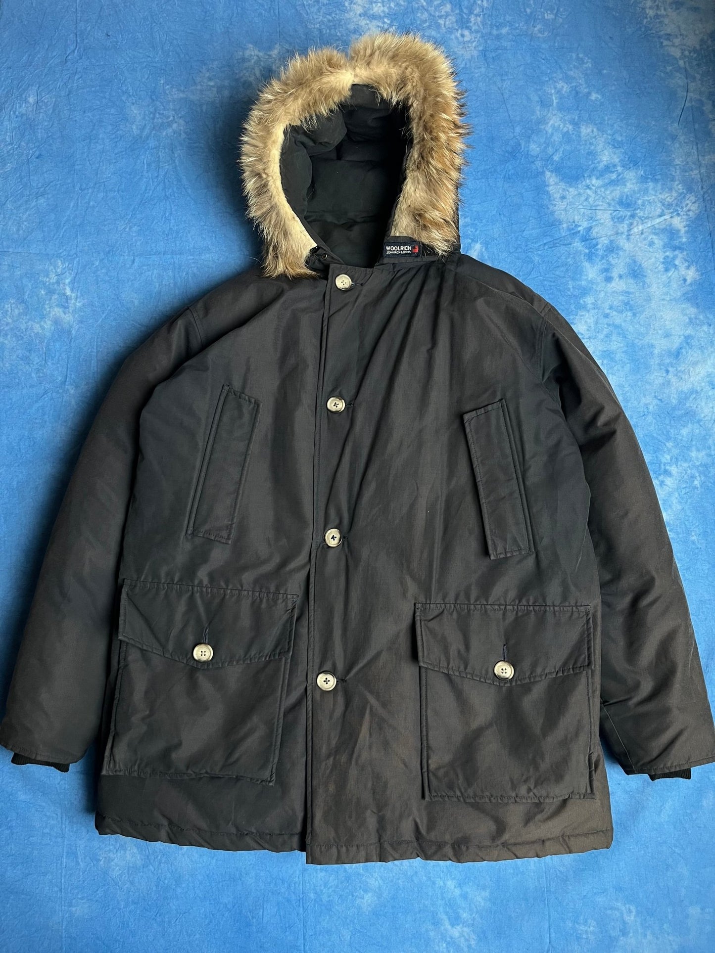 Kurtka Parka Puchowa Woolrich Arctic Parka 90s L | Piggy Boxer Vintage Shop