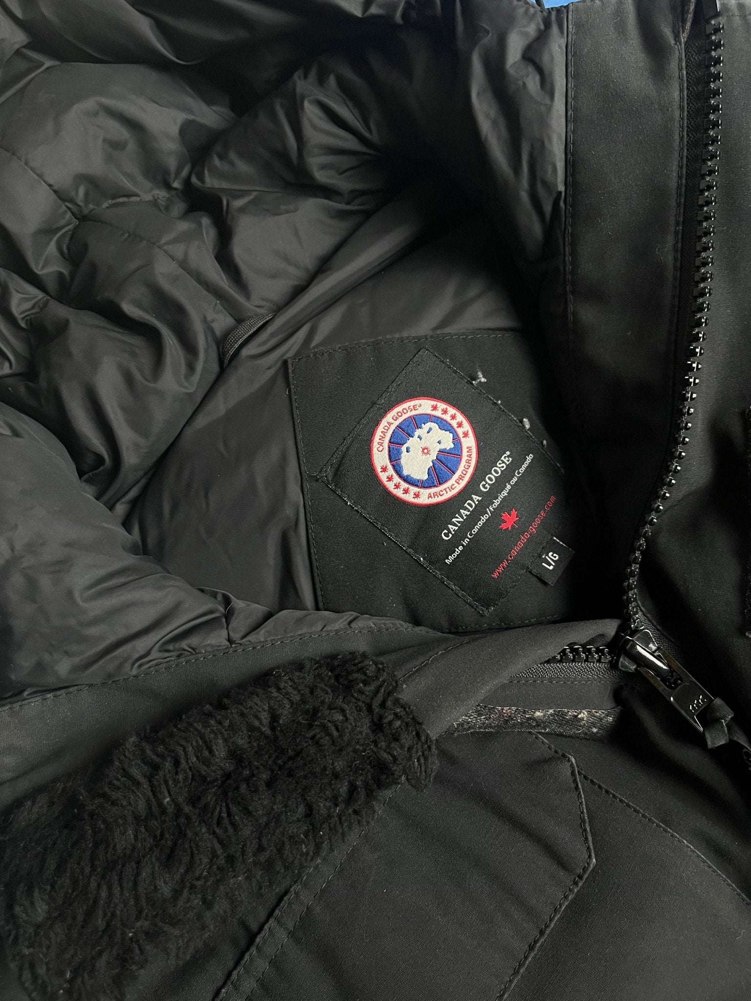 Kurtka Puchowa Canada Goose Expedition Parka L | Piggy Boxer Vintage Shop