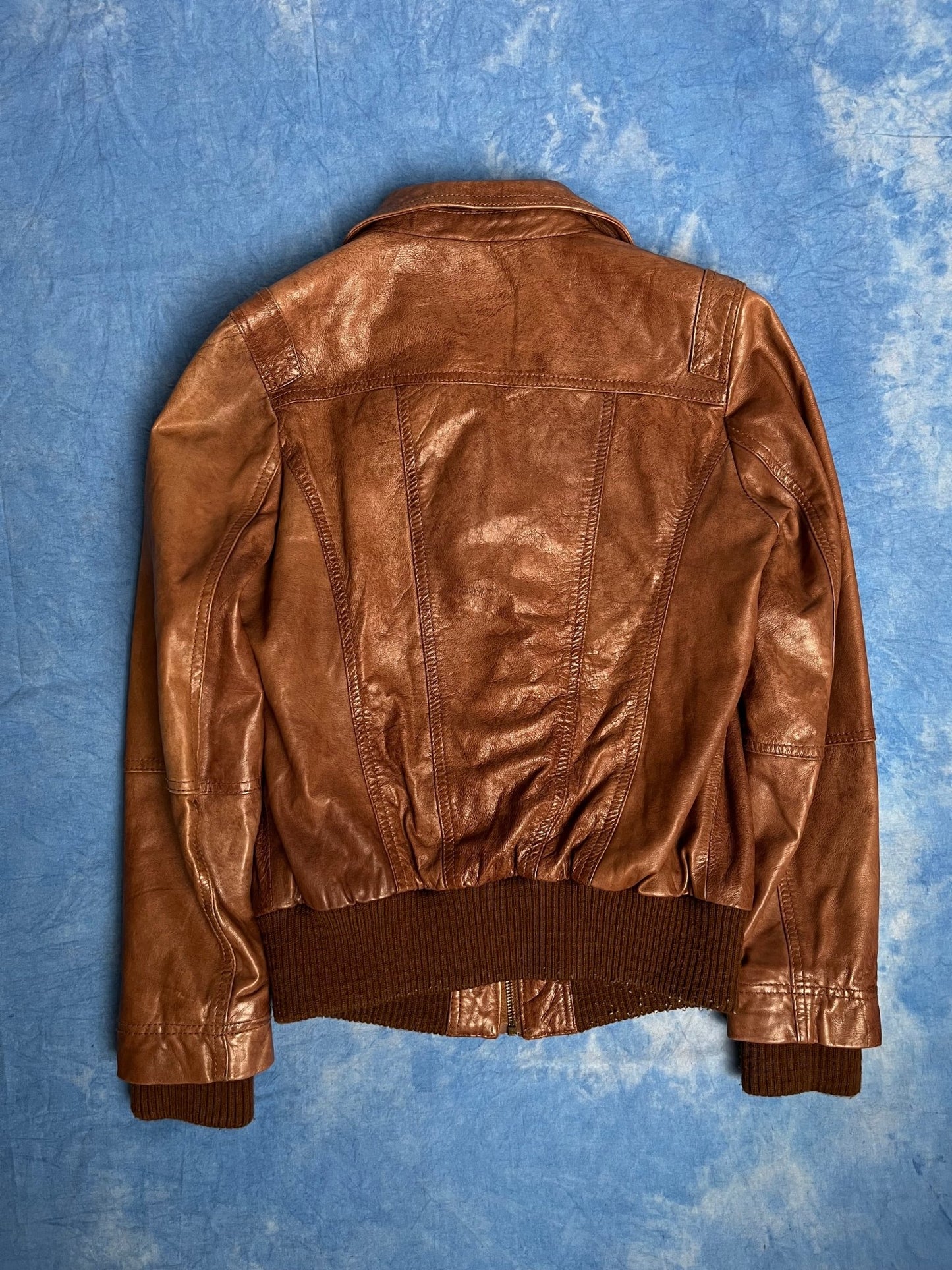 Kurtka Skórzana Bomberka Goosecraft M - Piggy Boxer