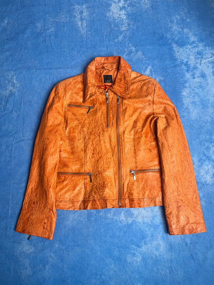 Kurtka Skórzana CKN of Scandinavia 00s M | Piggy Boxer Vintage Shop