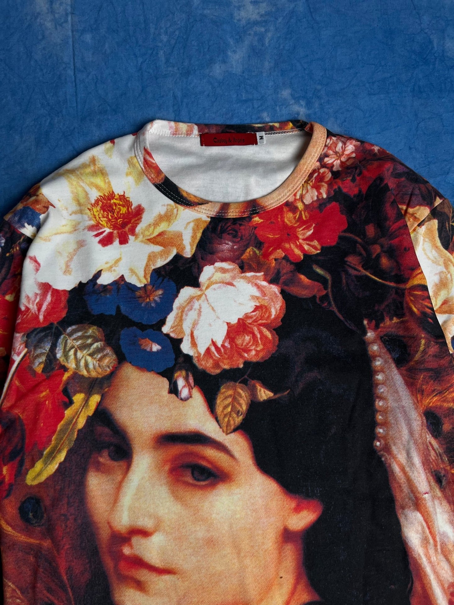 Longsleeve Cowbys & Angels Art 00s M | Piggy Boxer Vintage Shop