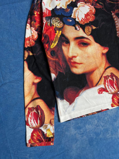 Longsleeve Cowbys & Angels Art 00s M | Piggy Boxer Vintage Shop