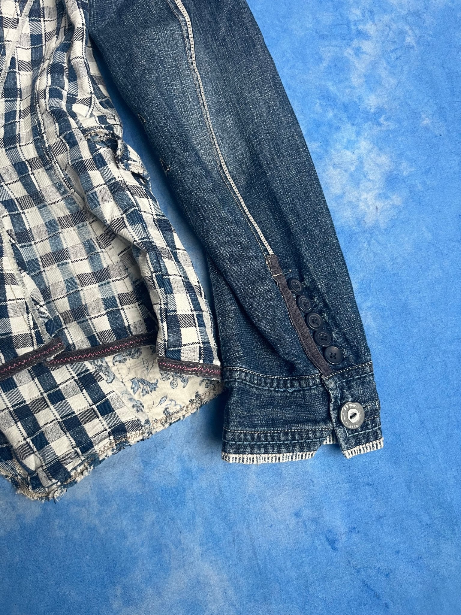 Marynarka Jeansowa Marithe + Francois Girbaud 00s S - L | Piggy Boxer Vintage Shop