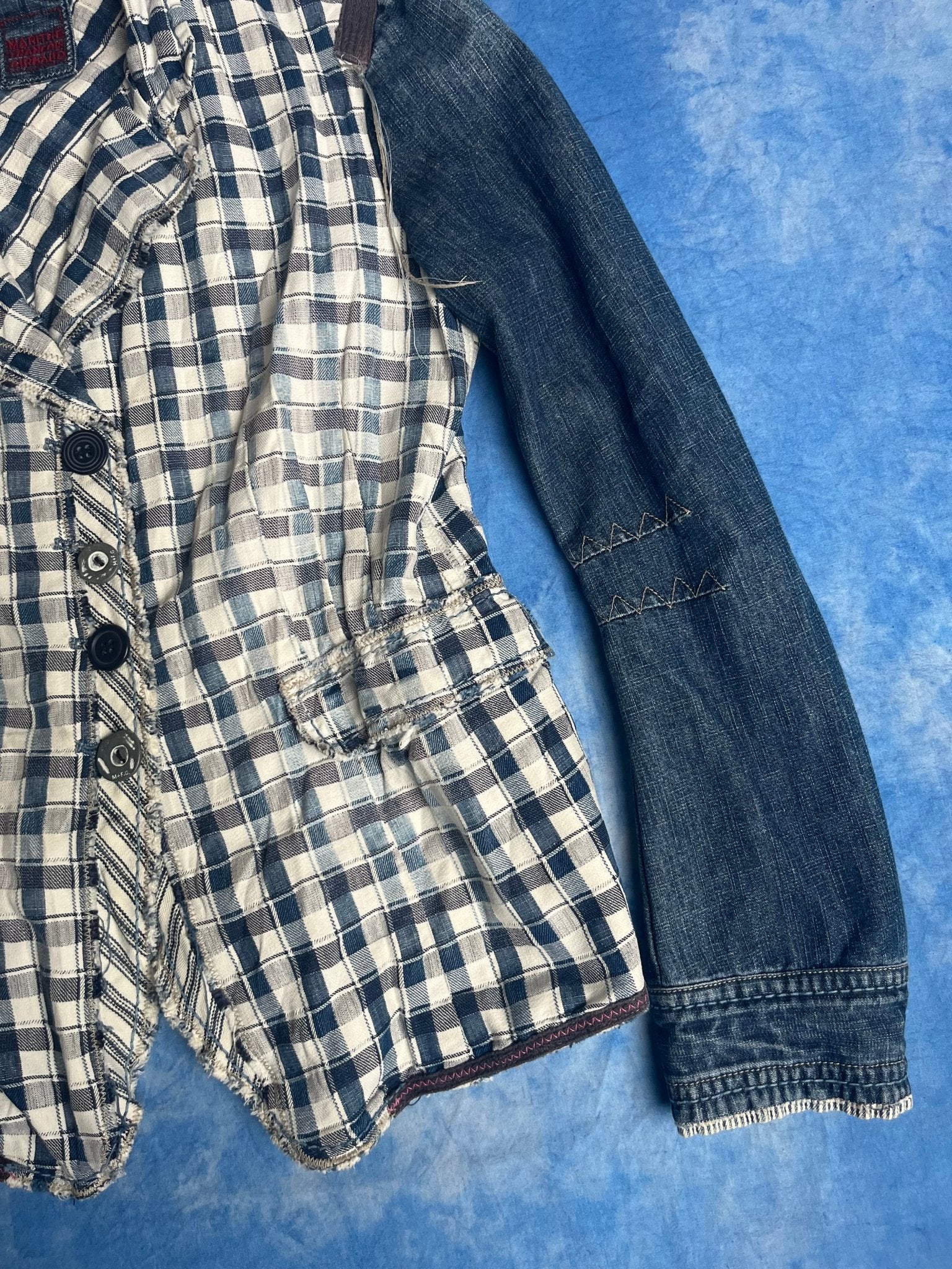 Marynarka Jeansowa Marithe + Francois Girbaud 00s S - L | Piggy Boxer Vintage Shop