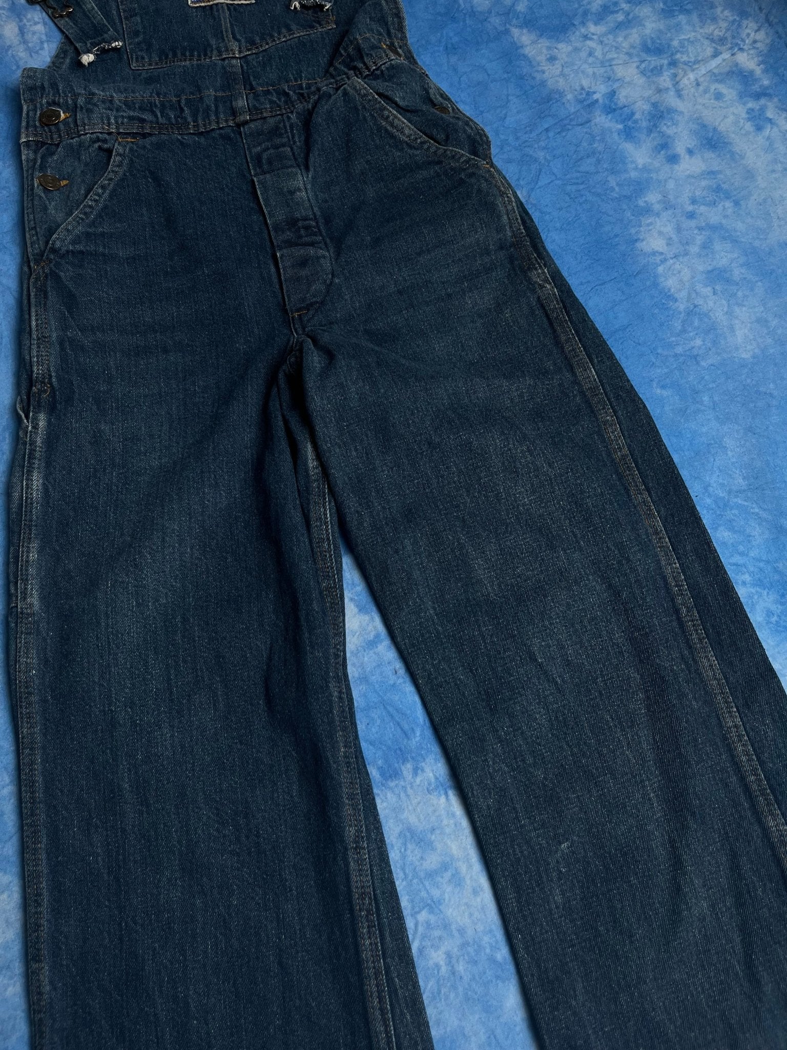 Ogrodniczki Levi's Plowboy "Farmers, Mechanics & Miners" 80s 27x34 | Piggy Boxer Vintage Shop