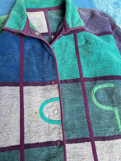 Płaszcz Annikki Karvinen Fińska Projektantka 90s M | Piggy Boxer Vintage Shop