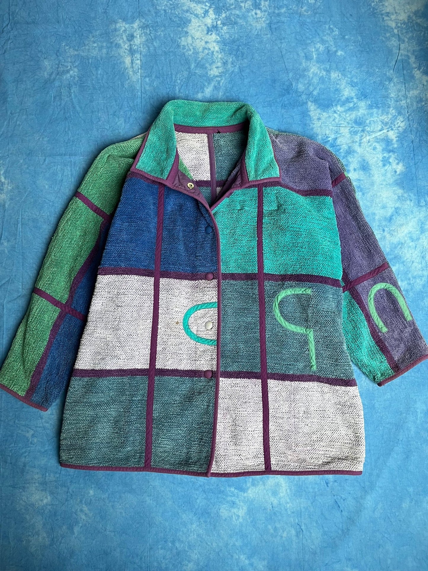 Płaszcz Annikki Karvinen Fińska Projektantka 90s M | Piggy Boxer Vintage Shop