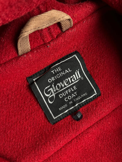 Płaszcz Czerwona Budrysówka Wełniana 90s M | Piggy Boxer Vintage Shop