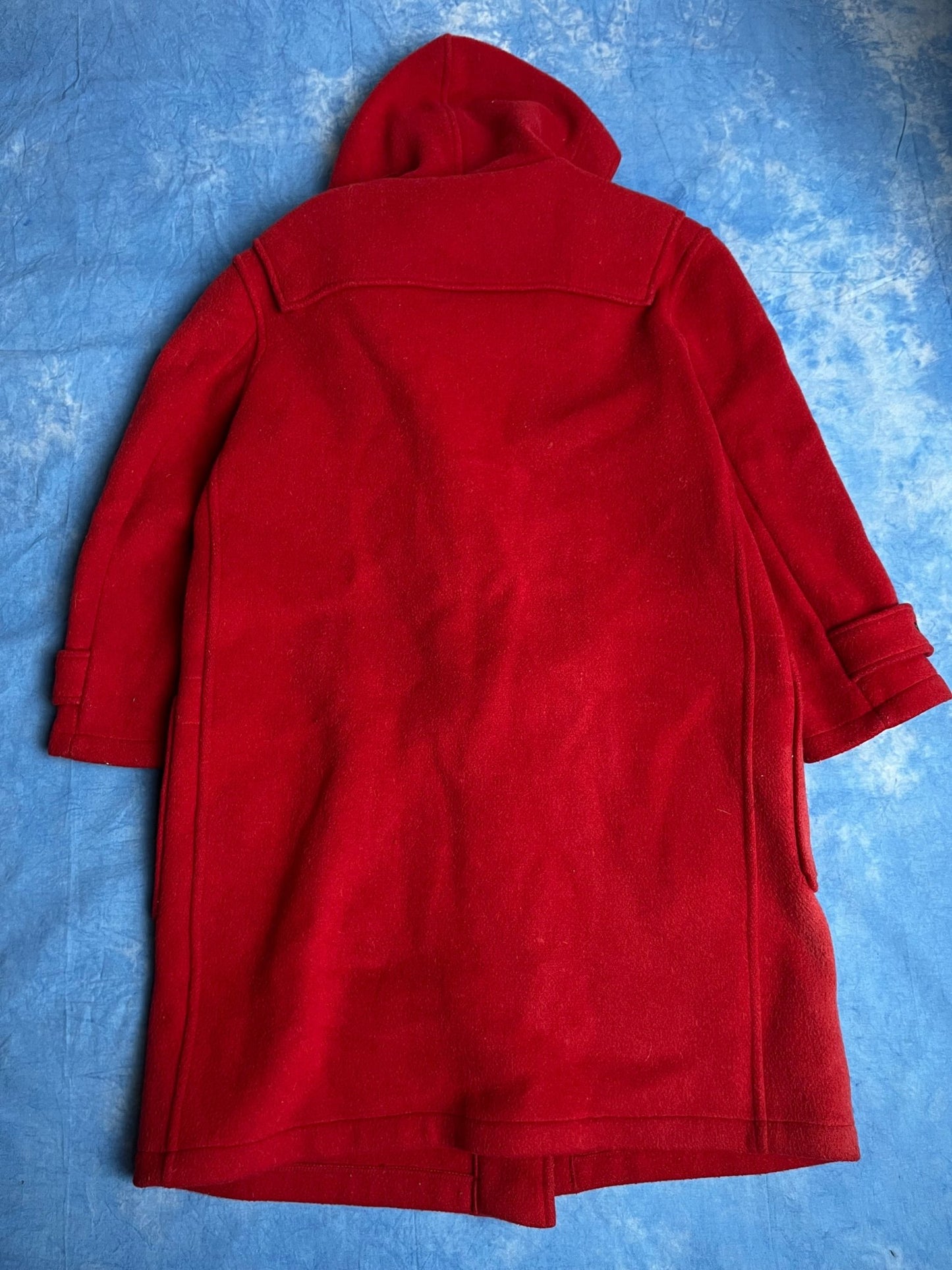 Płaszcz Czerwona Budrysówka Wełniana 90s M | Piggy Boxer Vintage Shop