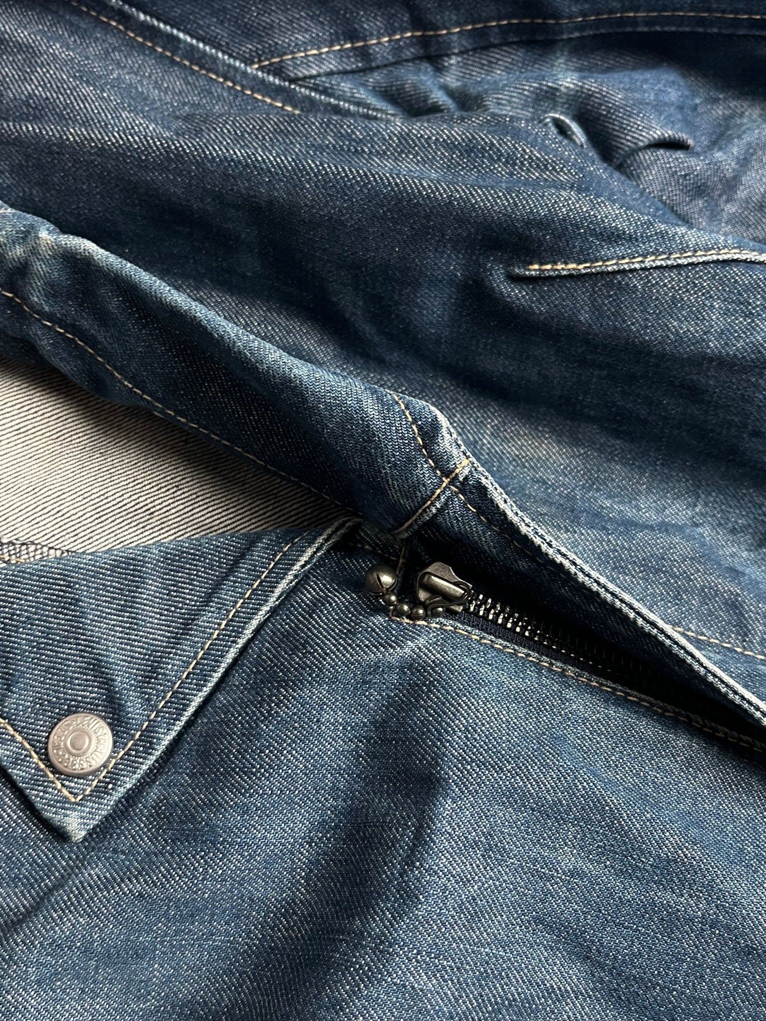 Płaszcz Jeansowy Levi's Engineered Jeans Girls 00s S | Piggy Boxer Vintage Shop