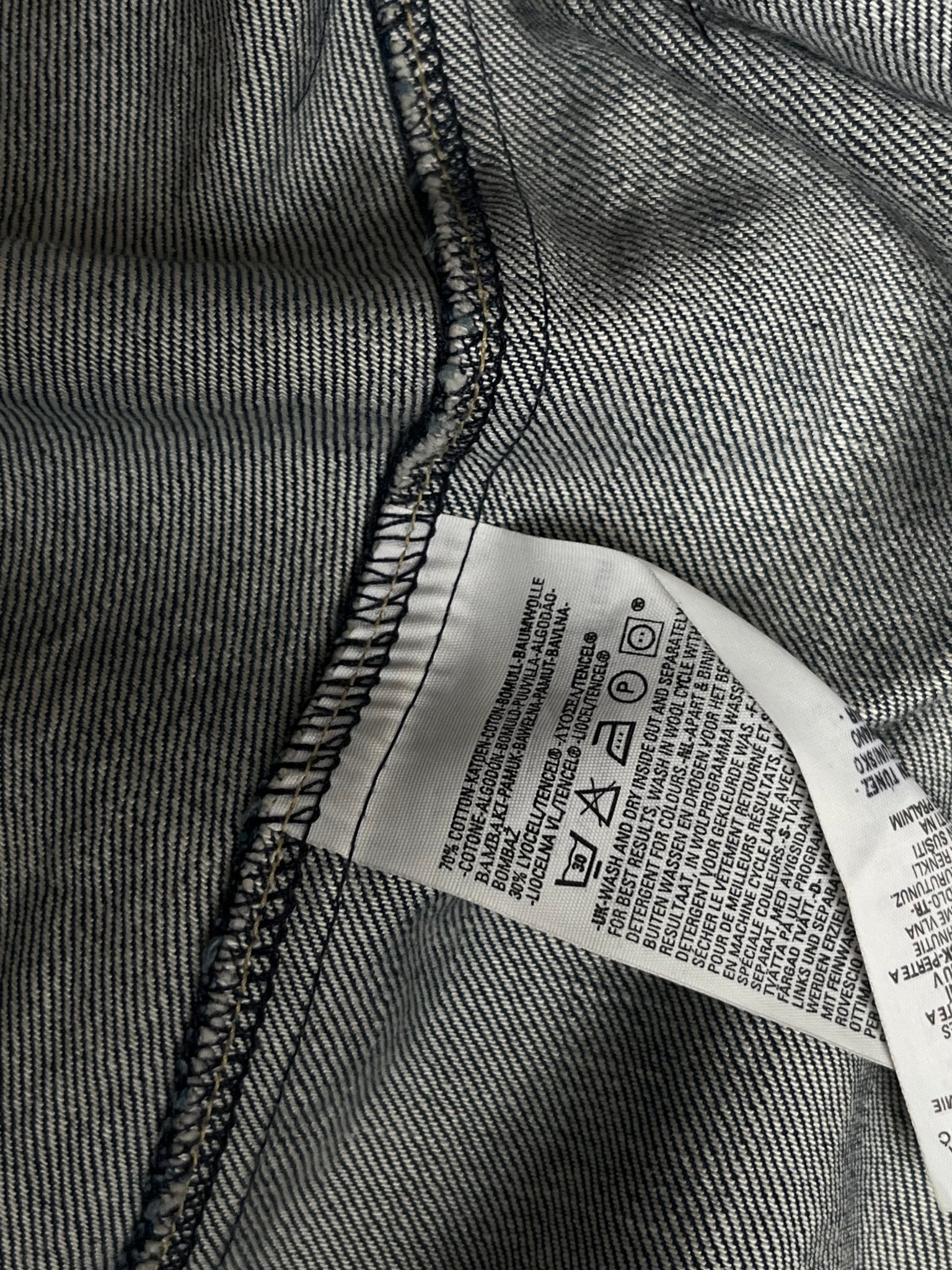 Płaszcz Jeansowy Levi's Engineered Jeans Girls 00s S | Piggy Boxer Vintage Shop