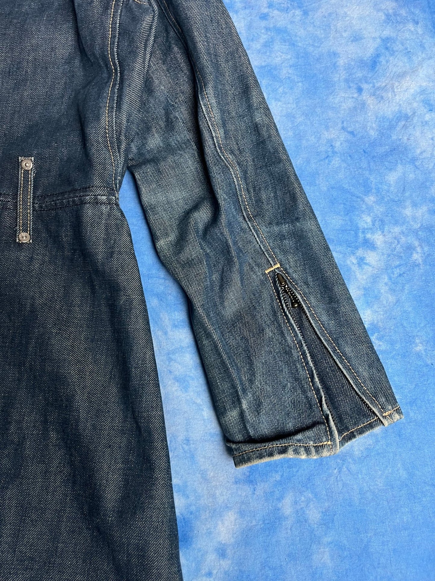 Płaszcz Jeansowy Levi's Engineered Jeans Girls 00s S | Piggy Boxer Vintage Shop