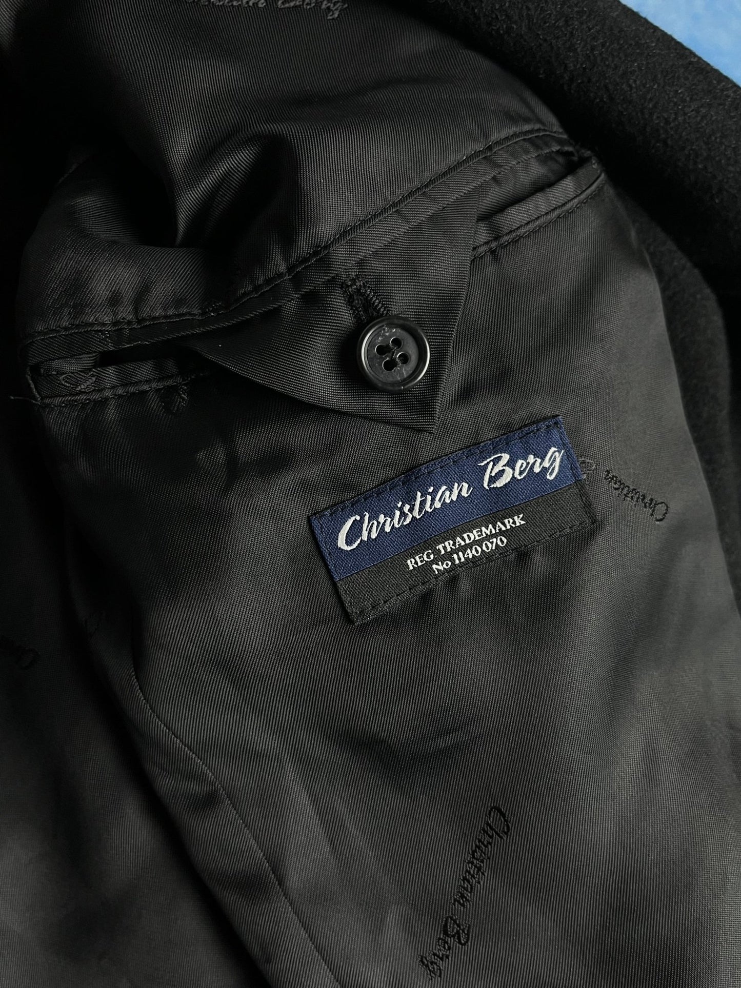 Płaszcz Kaszmirowy Christian Berg M - L | Piggy Boxer Vintage Shop