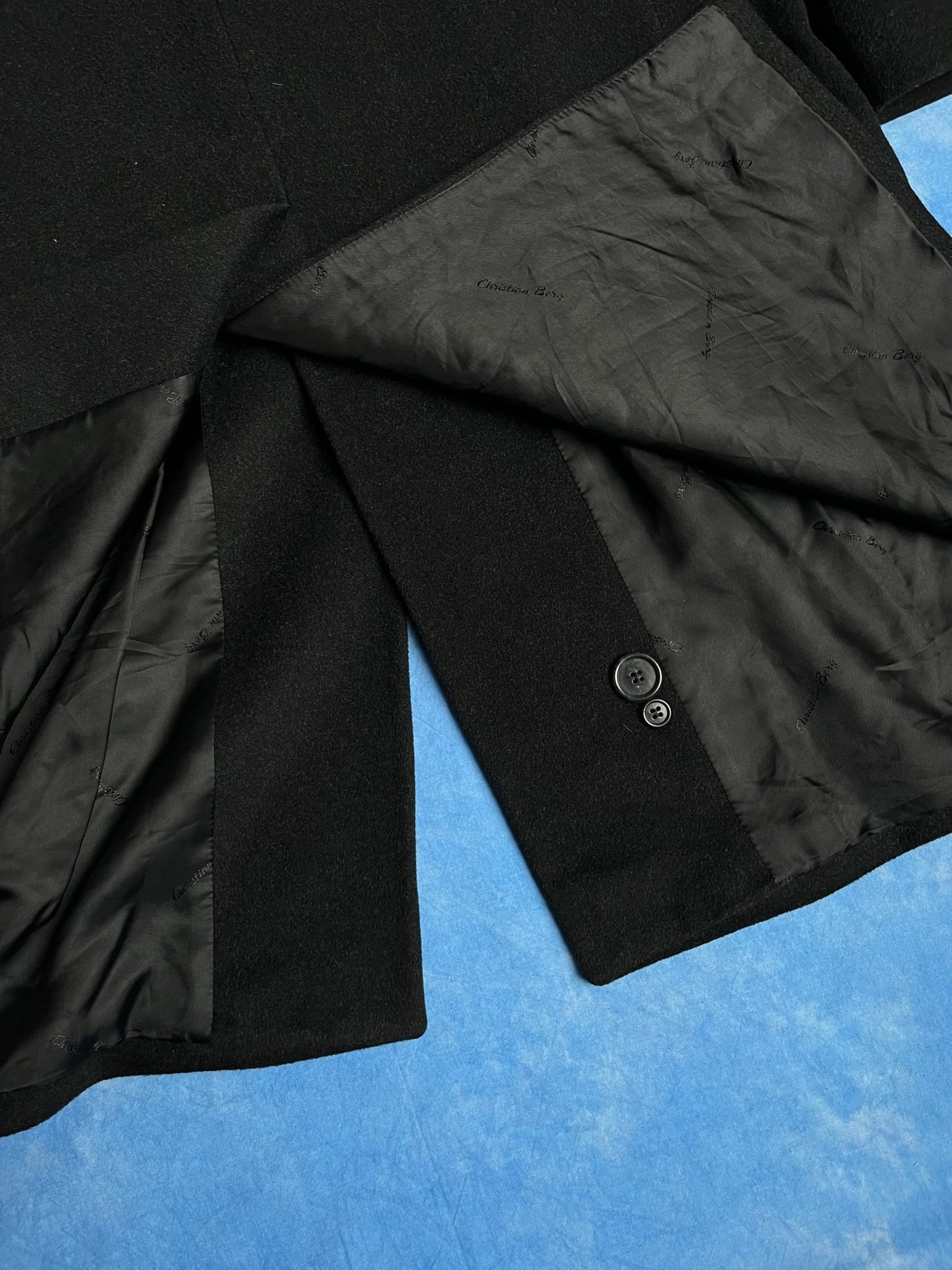 Płaszcz Kaszmirowy Christian Berg M - L | Piggy Boxer Vintage Shop