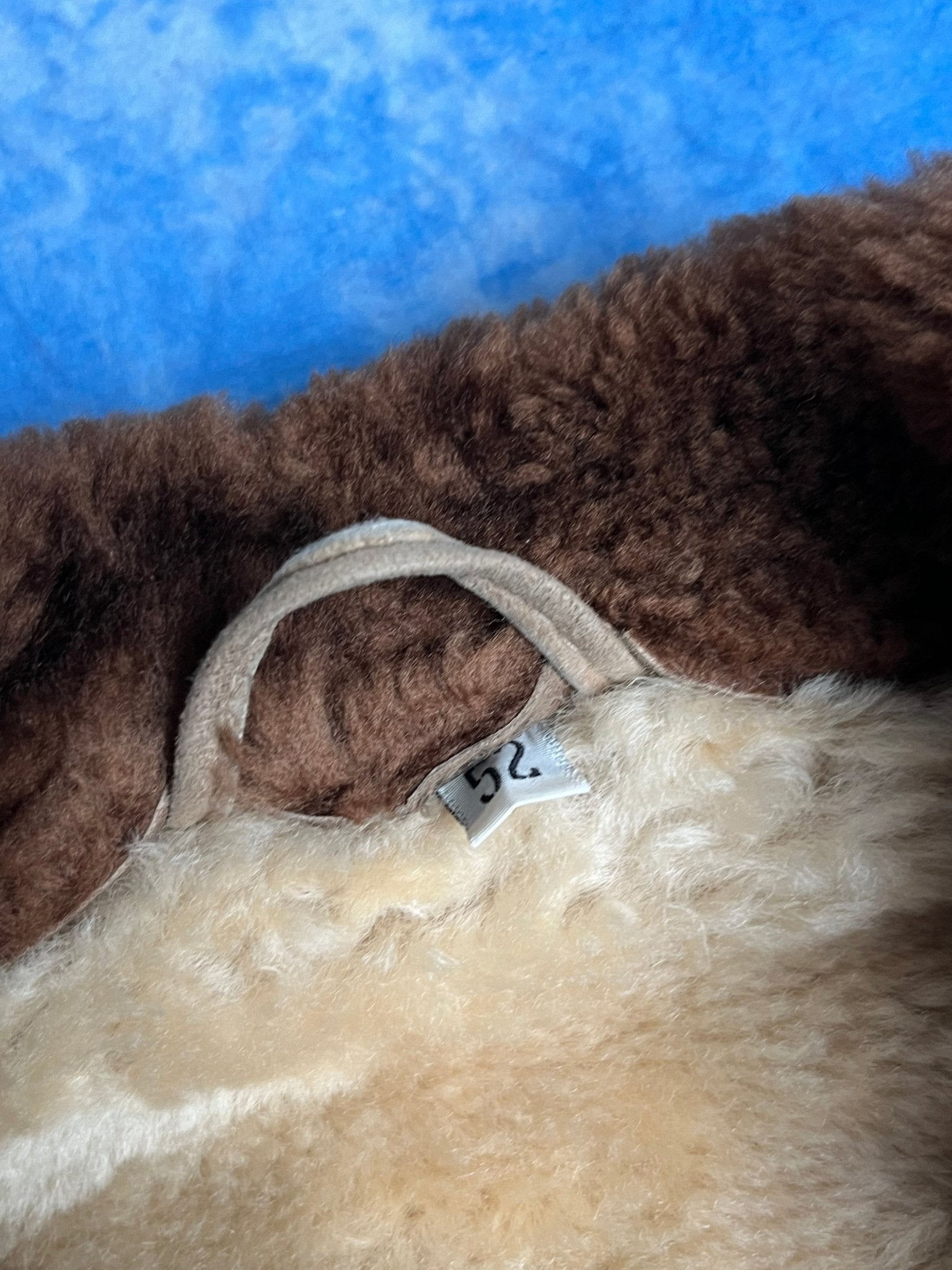 Płaszcz Kożuch Skórzany 80s L | Piggy Boxer Vintage Shop