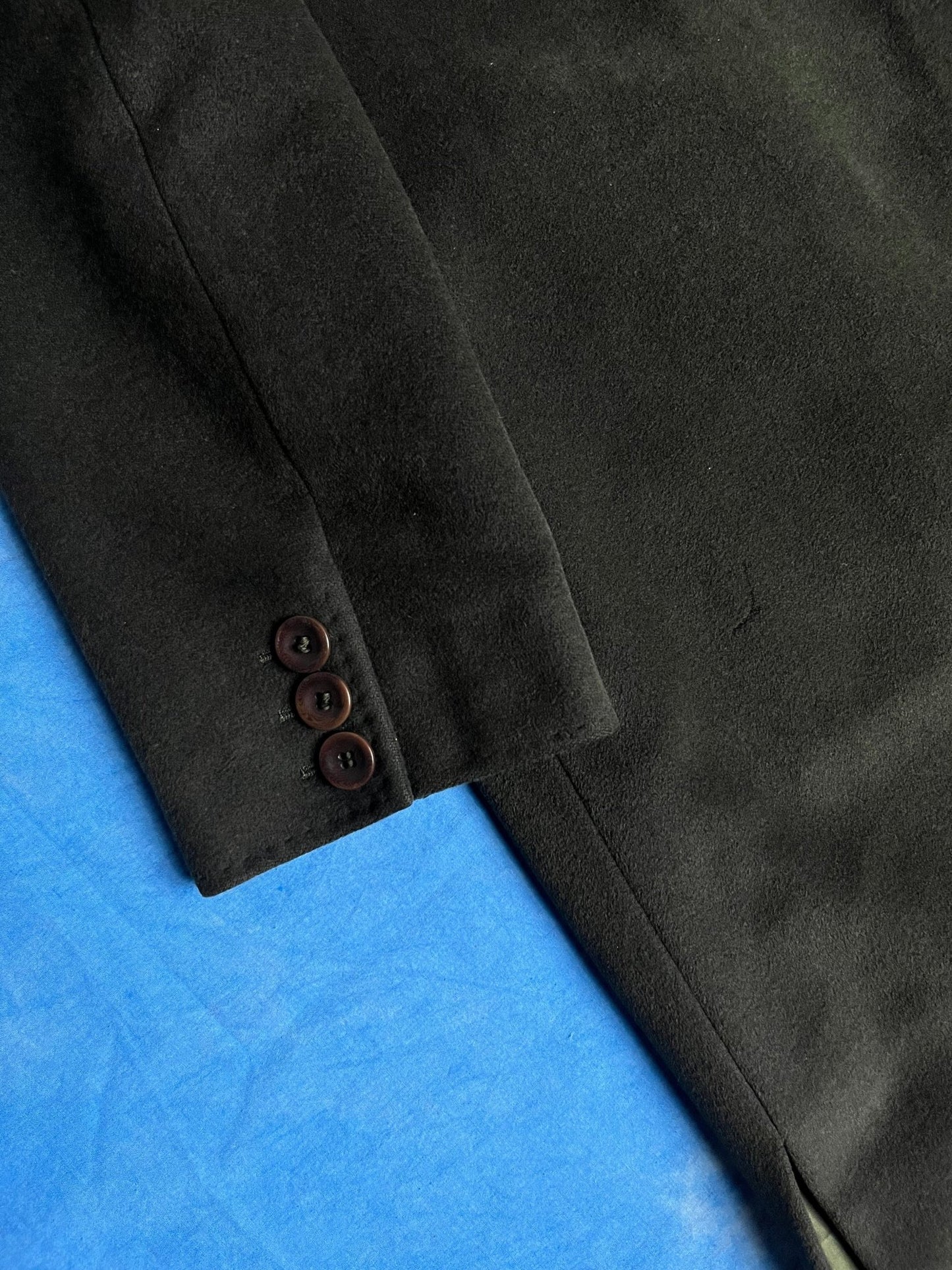 Płaszcz Max Mara Wełniany Angora Butelkowa Zieleń 90s L | Piggy Boxer Vintage Shop