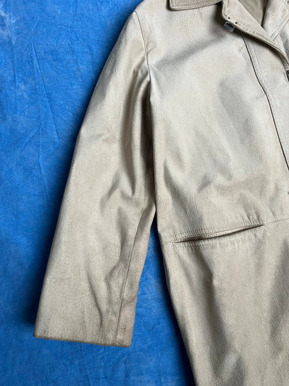 Płaszcz Skórzany Holt Renfrew 90s XS | Piggy Boxer Vintage Shop