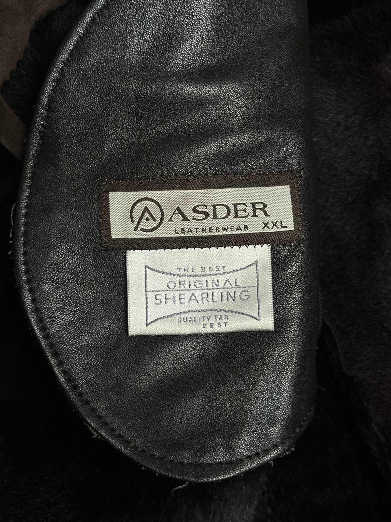 Płaszcz Skórzany Kożuch z Owczej Skóry 90s Oversized | Piggy Boxer Vintage Shop