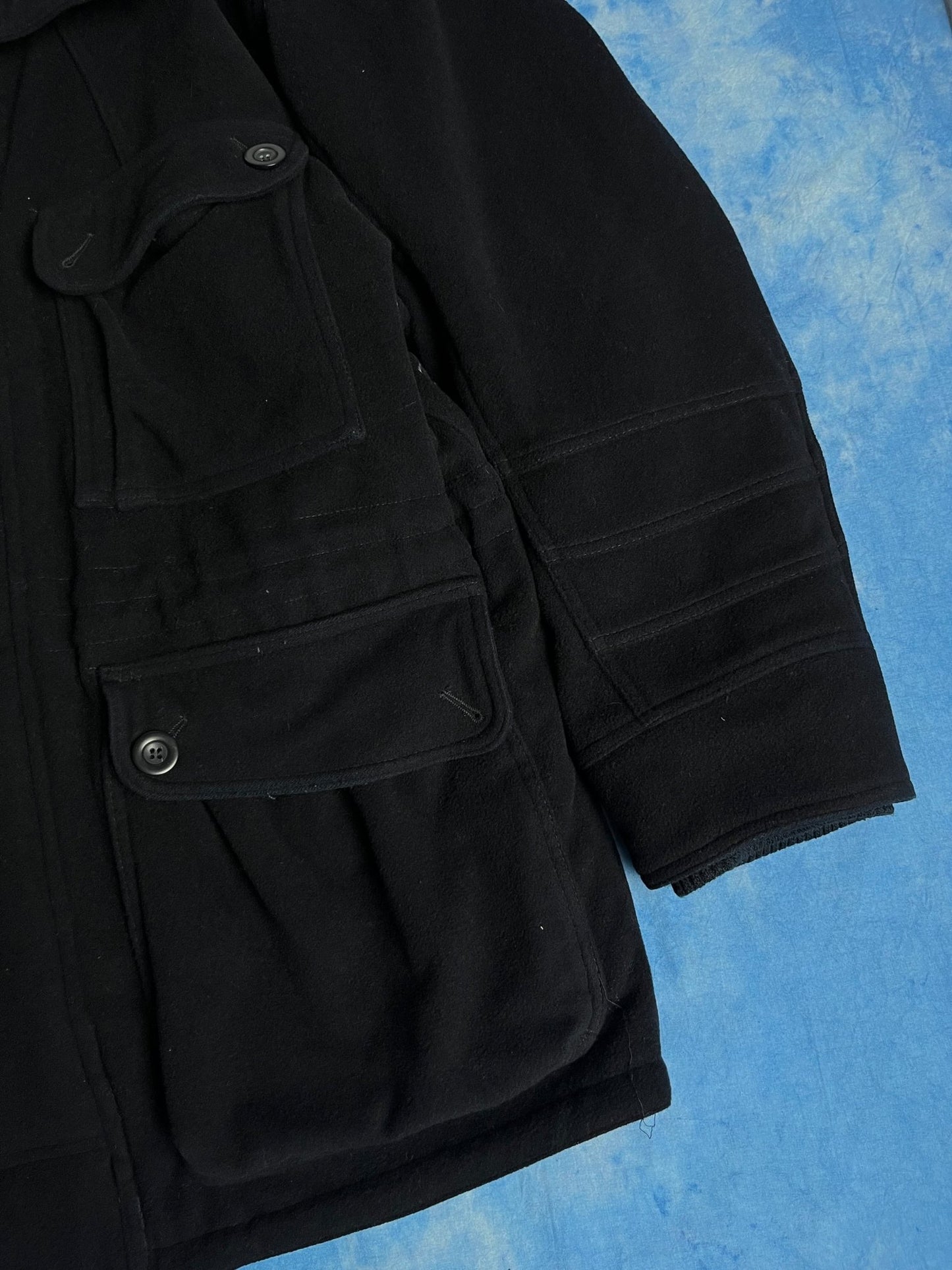 Płaszcz Wełniano Kaszmirowy Hugo Boss 90s L | Piggy Boxer Vintage Shop