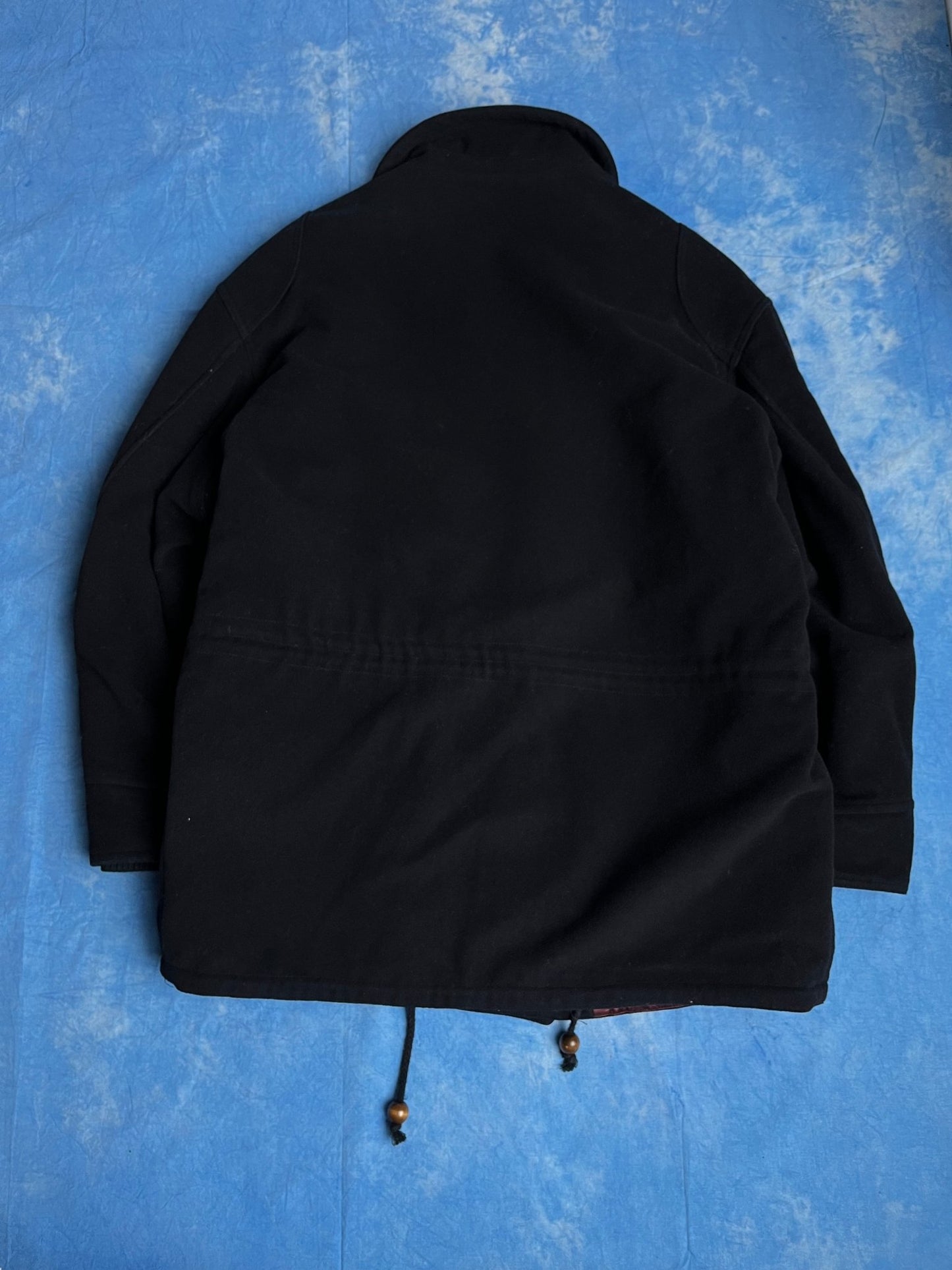 Płaszcz Wełniano Kaszmirowy Hugo Boss 90s L | Piggy Boxer Vintage Shop