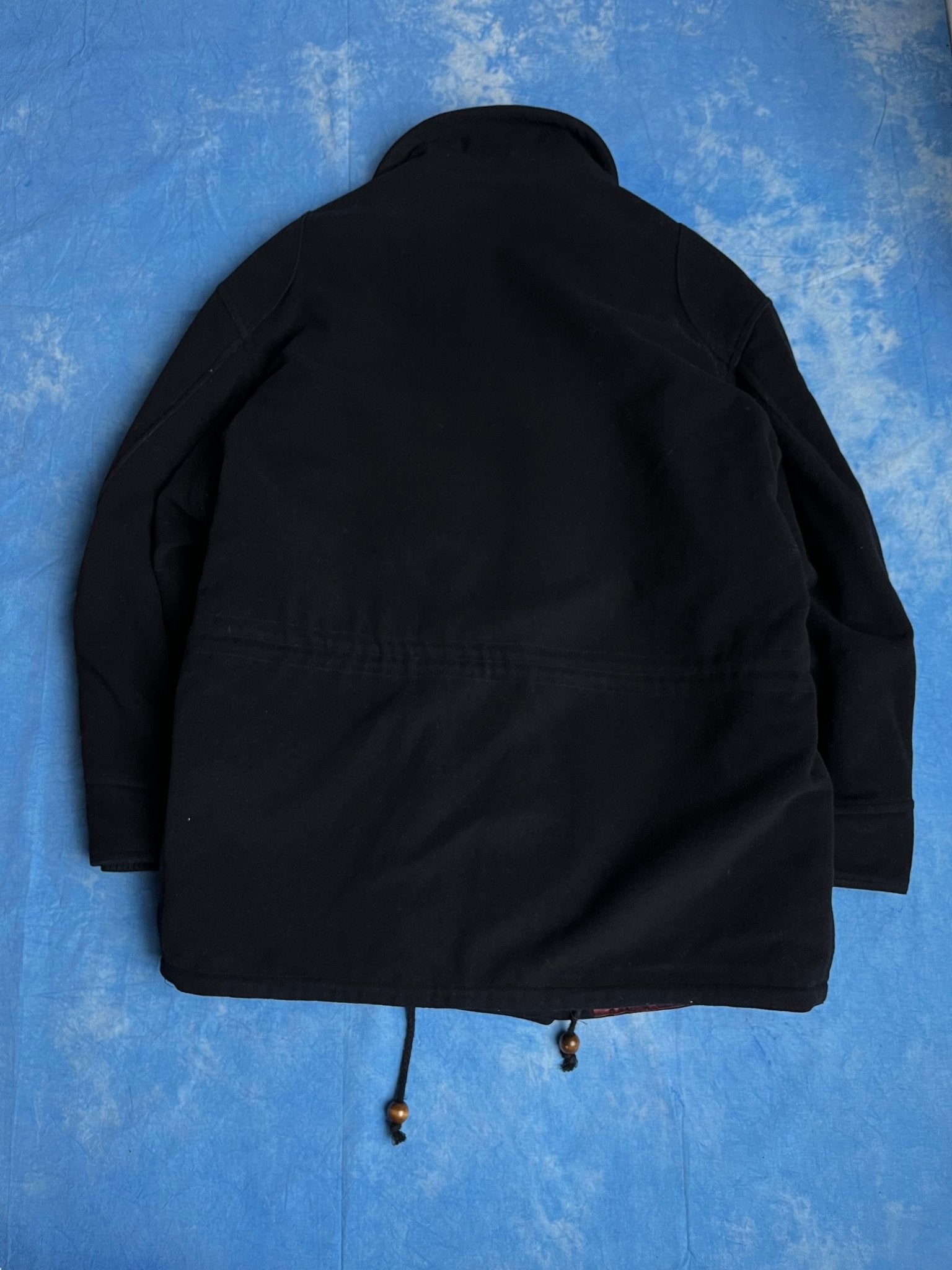 Płaszcz Wełniano Kaszmirowy Hugo Boss 90s L | Piggy Boxer Vintage Shop