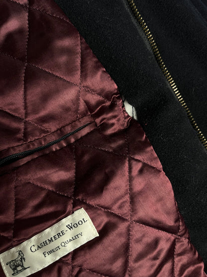 Płaszcz Wełniano Kaszmirowy Hugo Boss 90s L | Piggy Boxer Vintage Shop