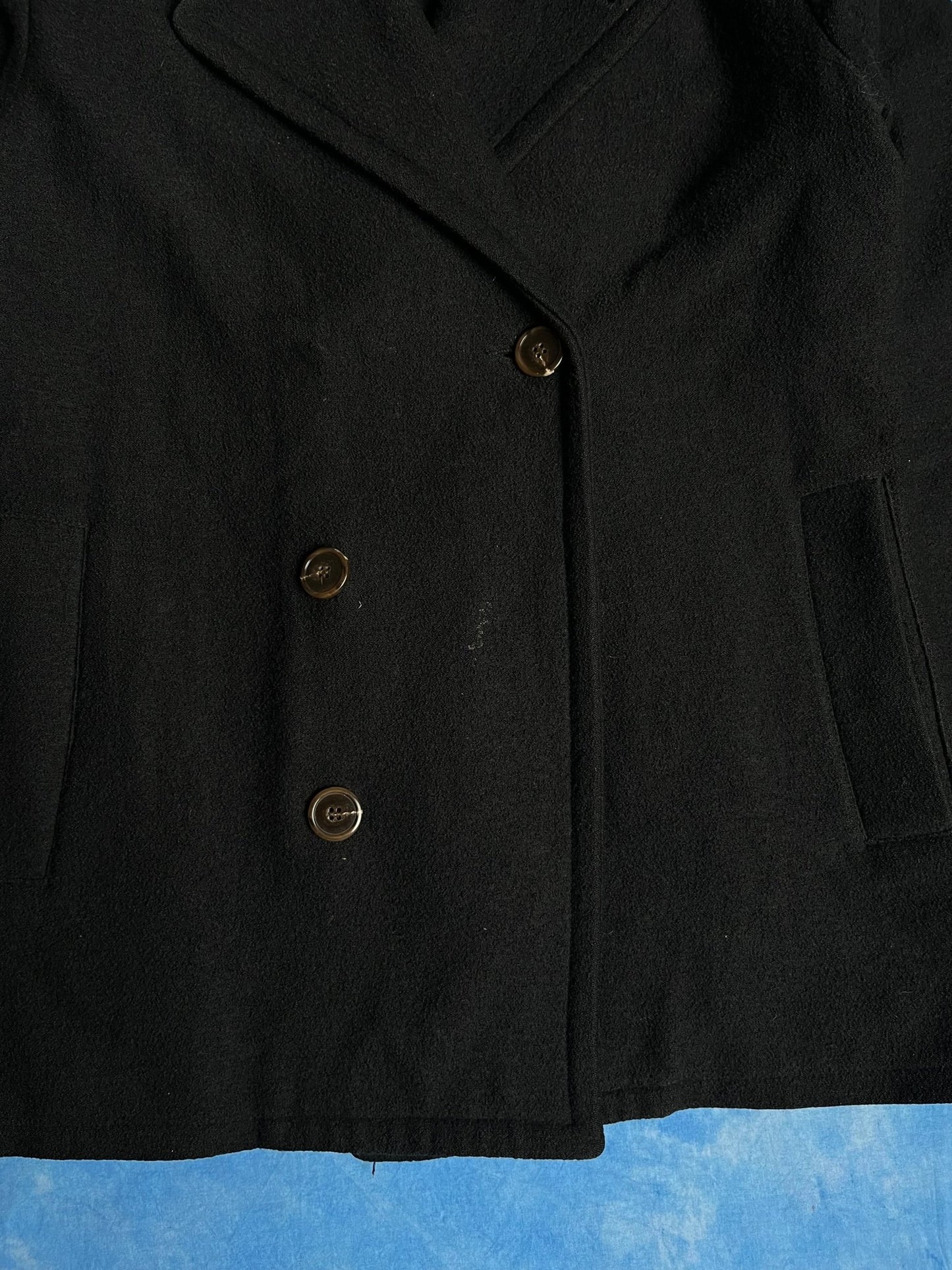 Płaszcz Wełniany Mr Start 00s M | Piggy Boxer Vintage Shop